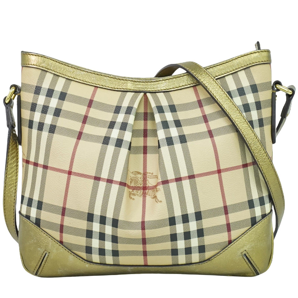 Luxury Burberry Nova Check Shoulder Bag