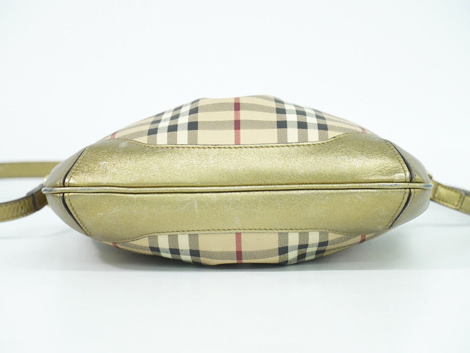 Luxury Burberry Nova Check Shoulder Bag