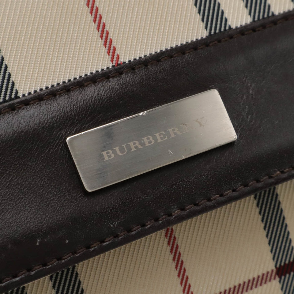 Luxury Burberry Nova Check Shoulder Bag