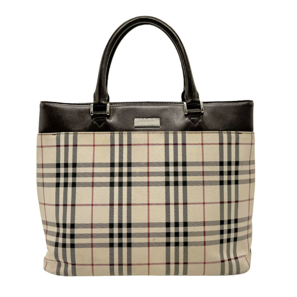 Luxury Burberry Nova Check Handbag