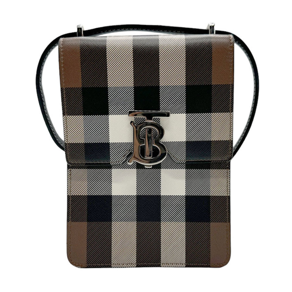 Luxury Burberry Nova Check Shoulder Bag