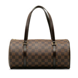 Louis Vuitton Damière Papillon 30 Handbag Eve Brown PVC Leather Louis Vuitton