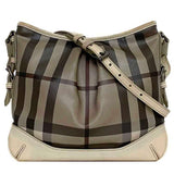 Luxury Burberry Smoke Check Shoulder Bag