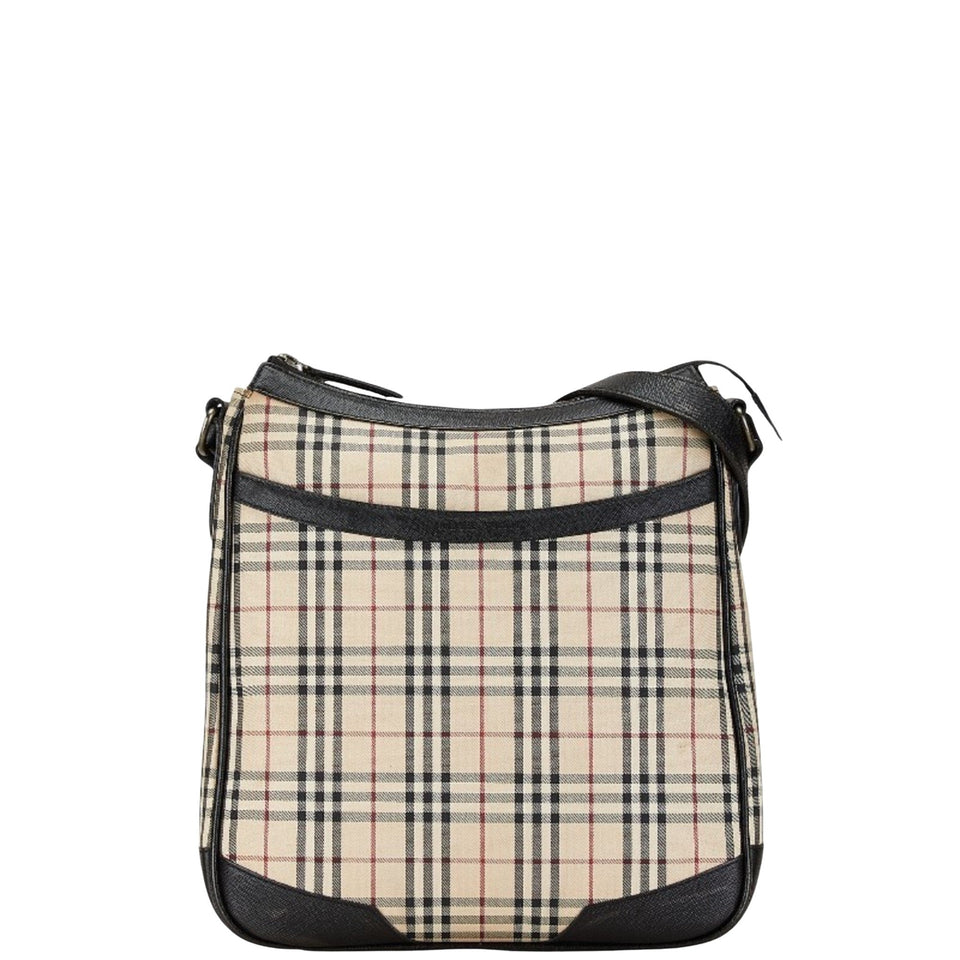 Luxury Burberry Nova Check Shoulder Bag