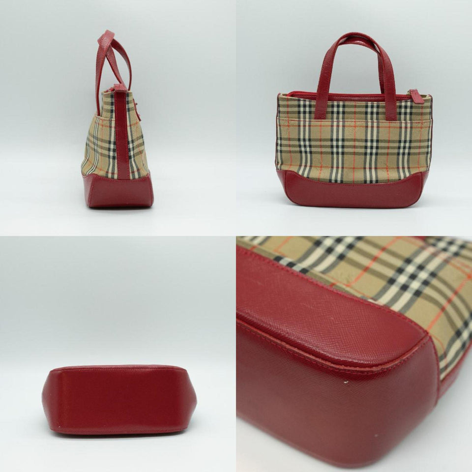 Luxury Burberry Nova Check Handbag
