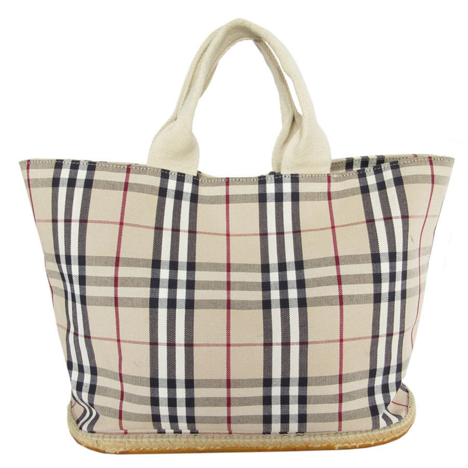 Luxury Burberry Nova Check Tote