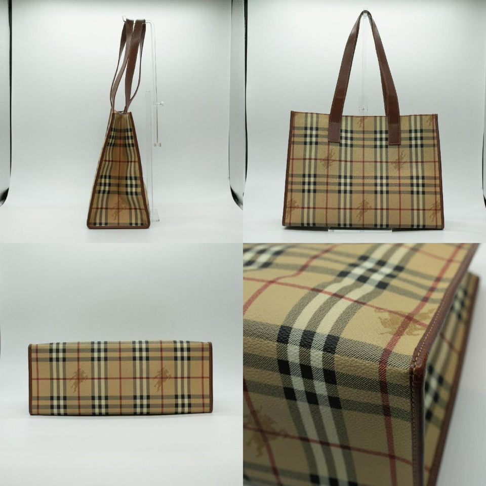 Luxury Burberry Nova Check Tote