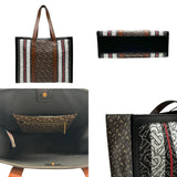 Luxury Burberry Stripe Tote