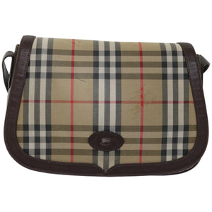 Luxury Burberry Nova Check Shoulder Bag