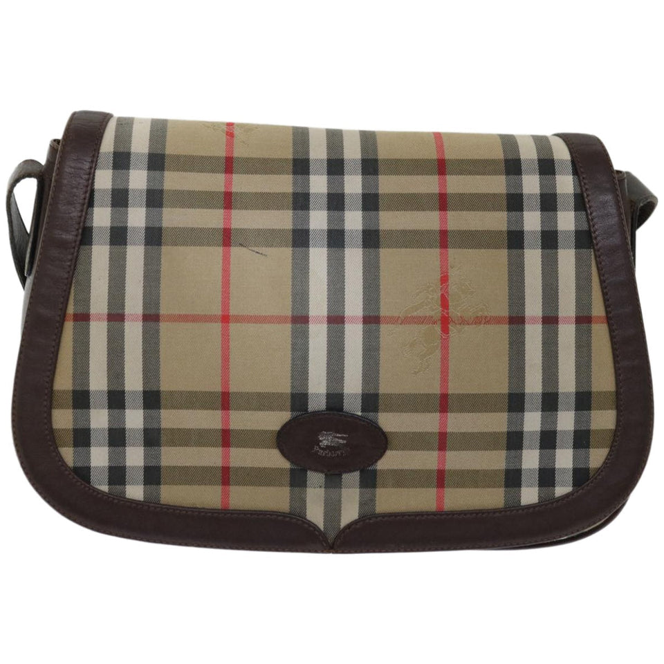 Luxury Burberry Nova Check Shoulder Bag