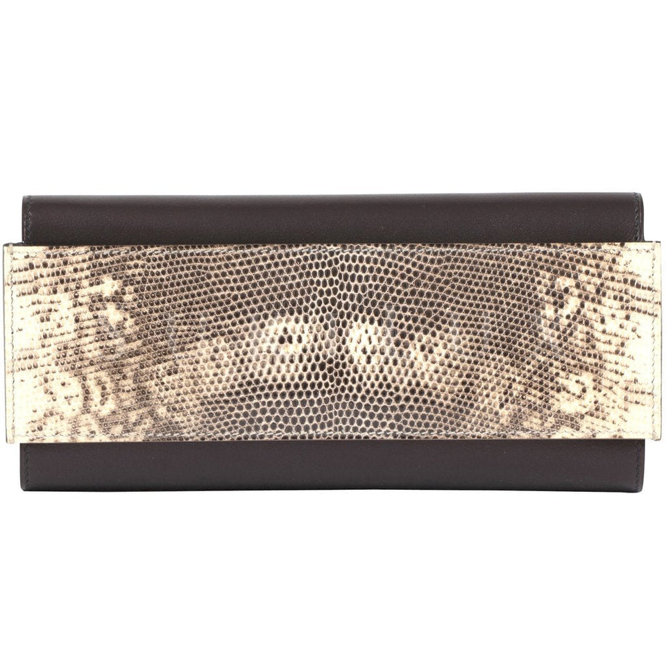 Hermes Portefeuille Passant Long Wallet Veau Evergrain