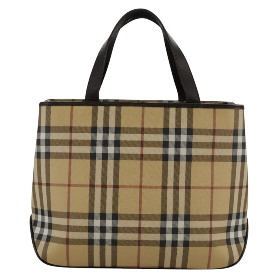 Burberry Beige Canvas Handbag ( )