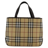 Burberry Beige Canvas Handbag ( )