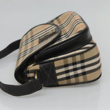 Burberry Nova Check Beige Canvas Shoulder Bag ( )