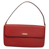 Burberry Red Leather Shoulder Bag ( )