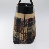 Burberry Brown Canvas Tote Bag ( )