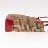 Burberry Nova Check Beige Canvas Shoulder Bag ( )