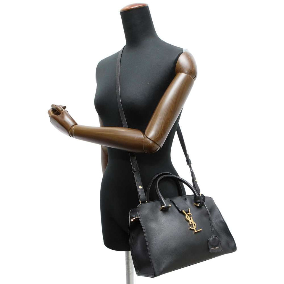 Saint Laurent- Paris Handbag Baby Cabas Saint Laurent Black