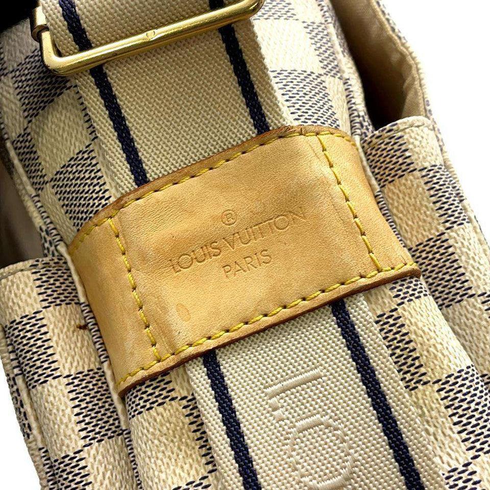Louis Vuitton Shoulder Bag Damier Azur Naviglio