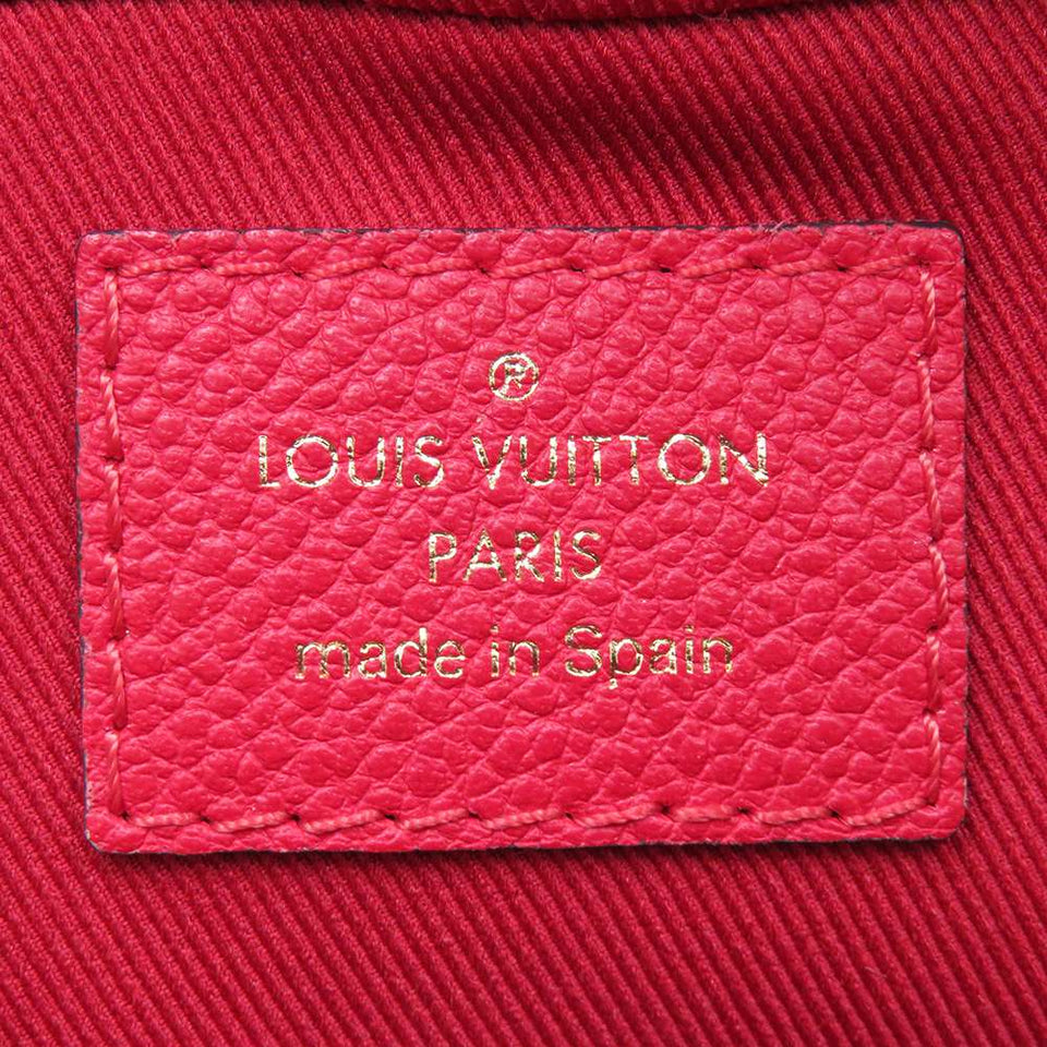 Louis Vuitton Shoulder Bag Monogram Implant Saintonge