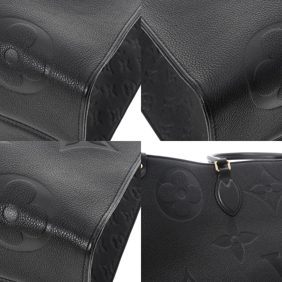 Louis Vuitton Monogram Emplant On The Go GM Noir