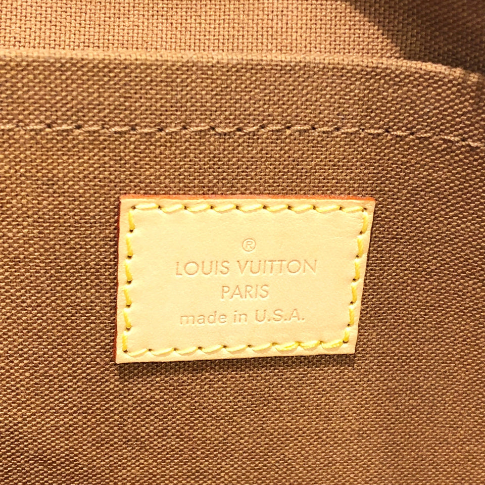 Louis Vuitton Popincourt Monogram Canvas Leather Handbag