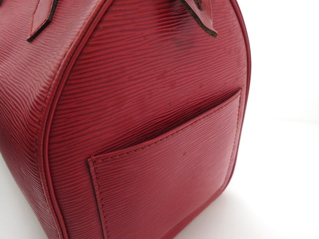 Louis Vuitton Handbag Speedy 30 Epi Castilian Red