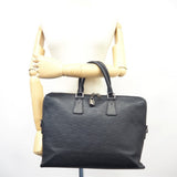 Louis Vuitton Porte Document Jour PDJ Damier Infini Shoulder Bag Black