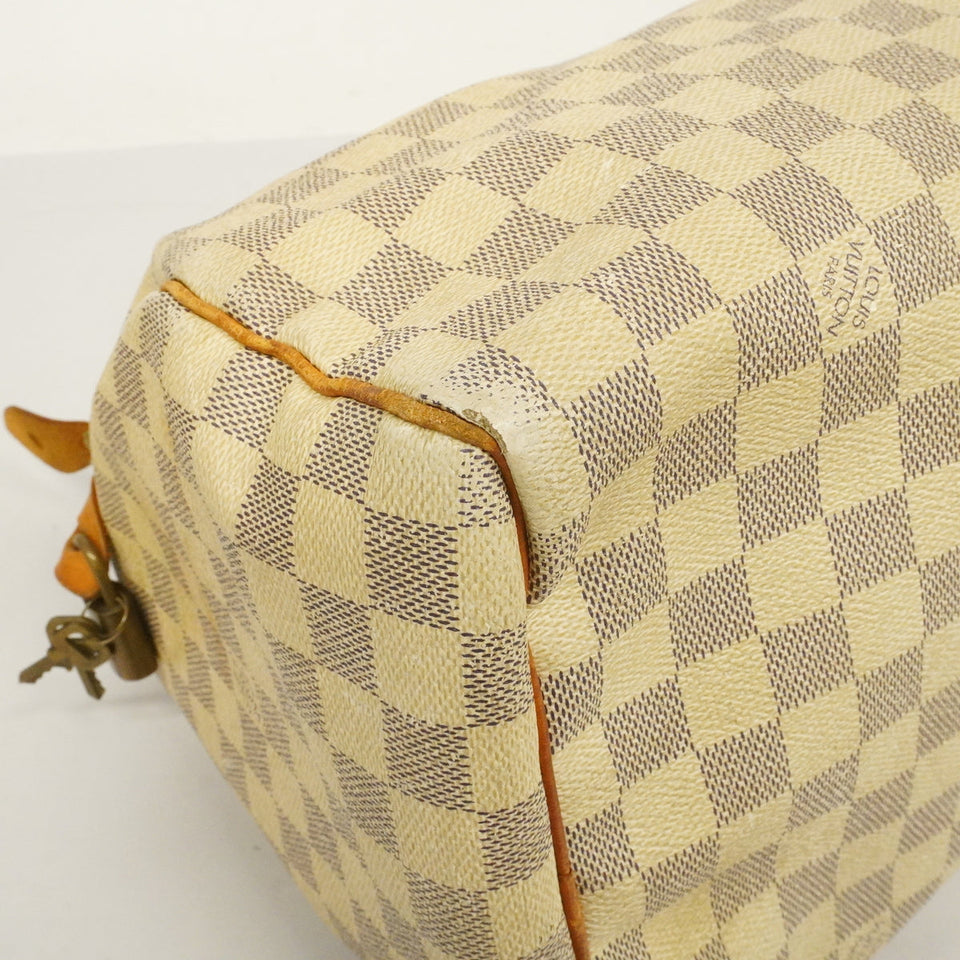 Louis Vuitton Handbag Damier Azur Speedy 30