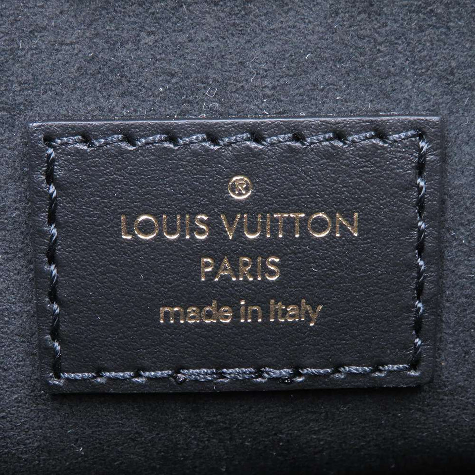 Louis Vuitton OnTheGo PM Monogram Emplant Mini Black Noir