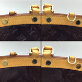 Louis Vuitton Blair MM Vernis Handbag Enamel Purple