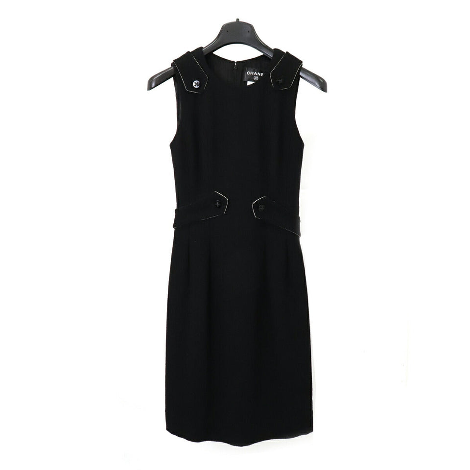 Chanel 100% Wool Dress Dress 06A