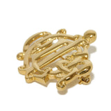 Dior CD Logo Emblem Brooch