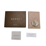 Gucci name card holder 251848 canvas beige name card holder WG Canvas Women