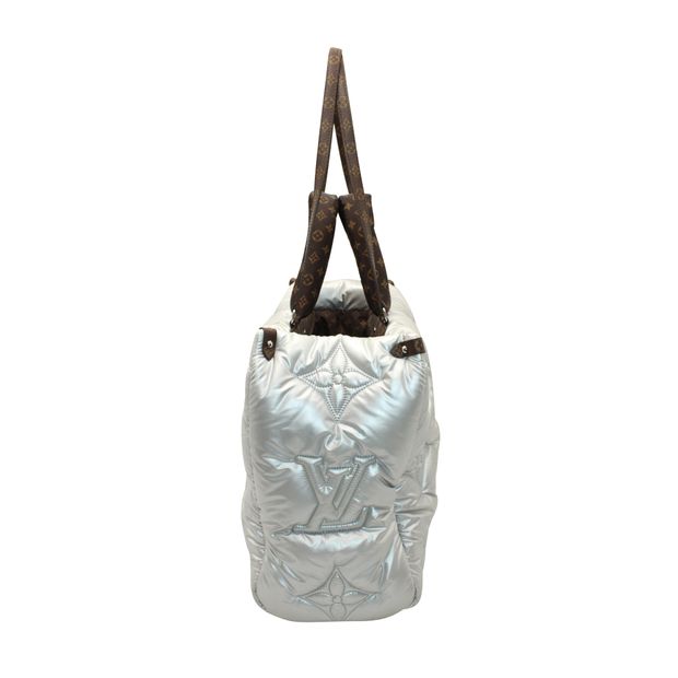 Louis Vuitton Silver Pillow Onthego Gm Tote Bag