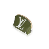 Louis Vuitton Kaki Monogram Giant Canvas Cosmetic Pouch Clutch