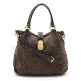 Louis Vuitton Monogram Ideal Elegy Crossbody Bag Fuzan Brown