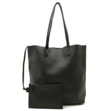 Saint Laurent- Paris Saint Laurent Yves Leather Shopping Tote Bag