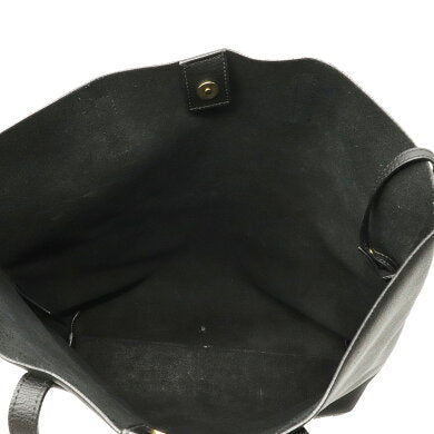 Saint Laurent- Paris Saint Laurent Yves Leather Shopping Tote Bag