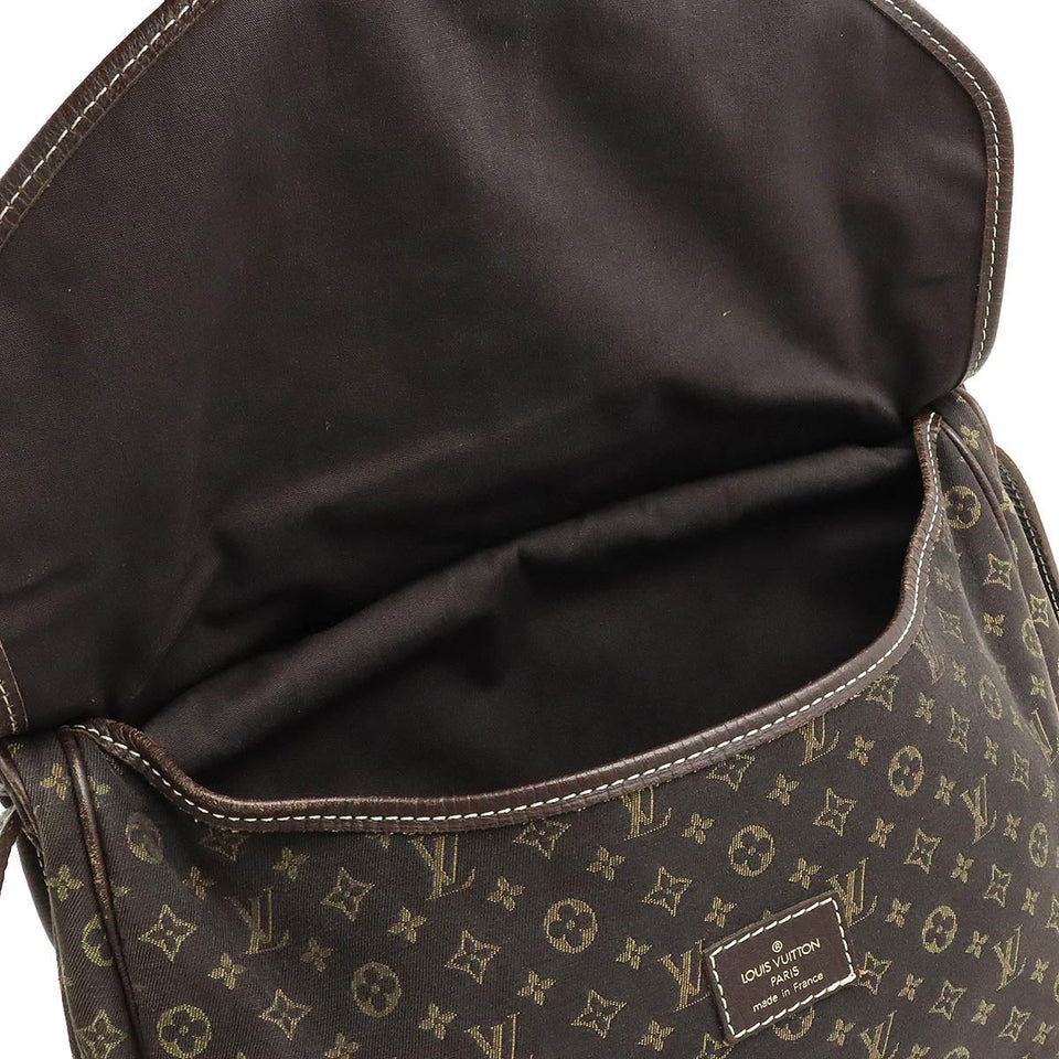 Louis Vuitton Monogram Minilan Saumur 30 Canvas Leather Shoulder Bag