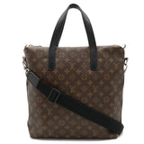 Louis Vuitton Monogram Macassar Kitan Leather Tote Bag