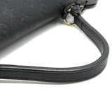 Louis Vuitton Monogram Emplant Leather Implant Georges MM Shoulder Bag