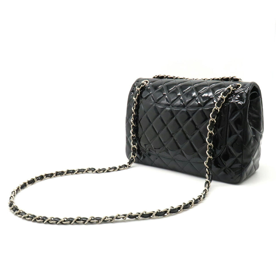 Chanel Matelassé30 Patent Leather Shoulder Bag