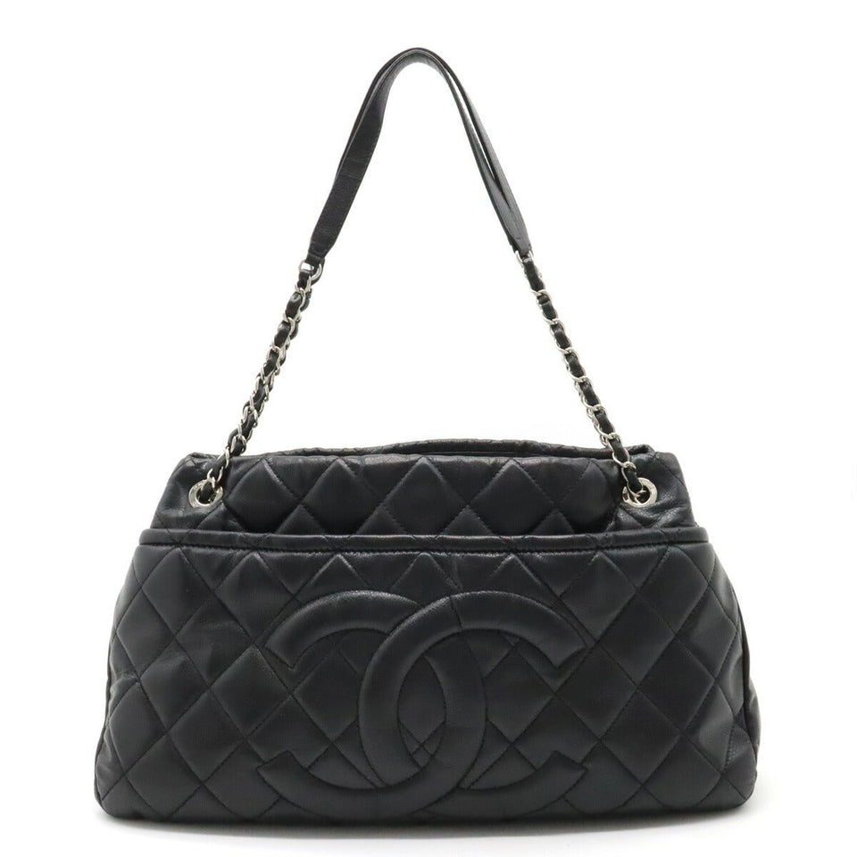 Chanel Caviar Skin Matelasse Coco Mark 2way Tote Bag A67292