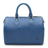 Louis Vuitton Blue Epi Handbag