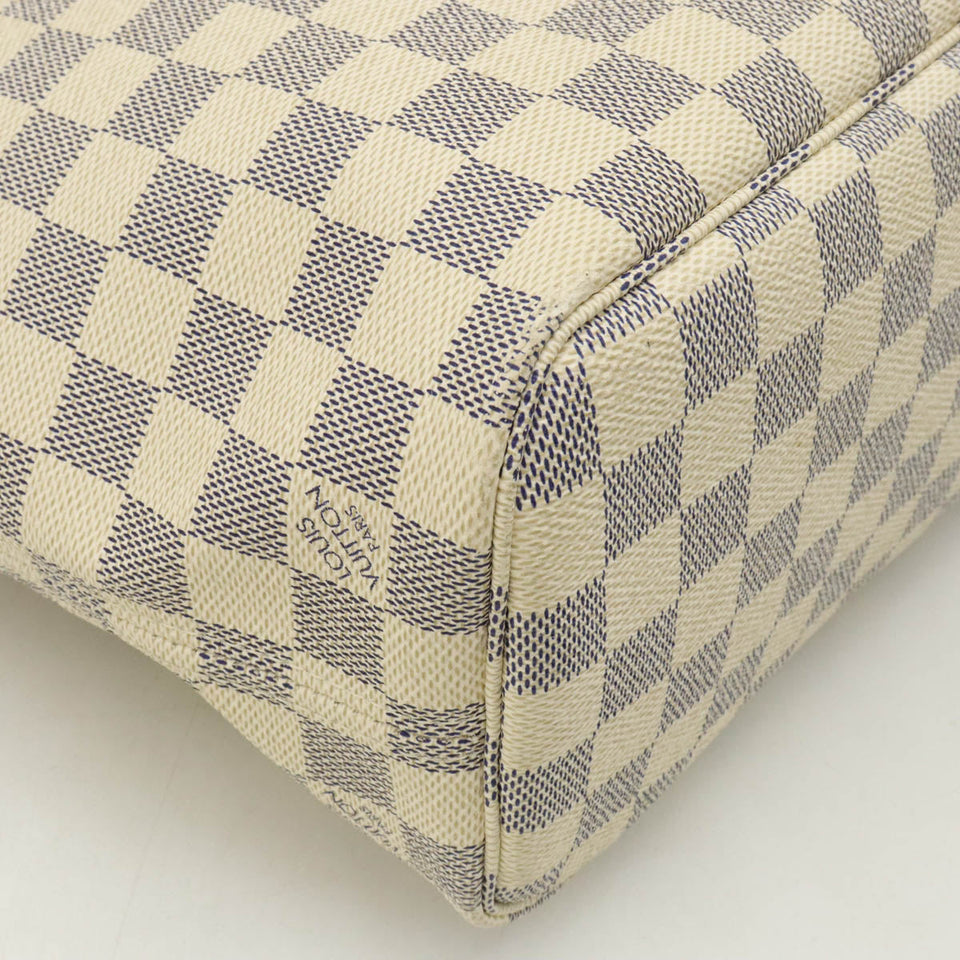 Louis Vuitton Damier Azur Neverfull PM Tote Bag
