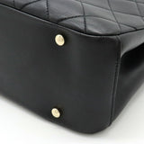Chanel Leather Matelassé Coco Mark 2way Handbag