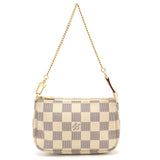 Louis Vuitton Damier Azur Mini Pochette Accessory Clutch