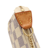 Louis Vuitton Damier Azur Mini Pochette Accessory Clutch