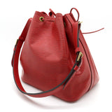 Louis Vuitton Epi Noe Shoulder Bag Castilian red